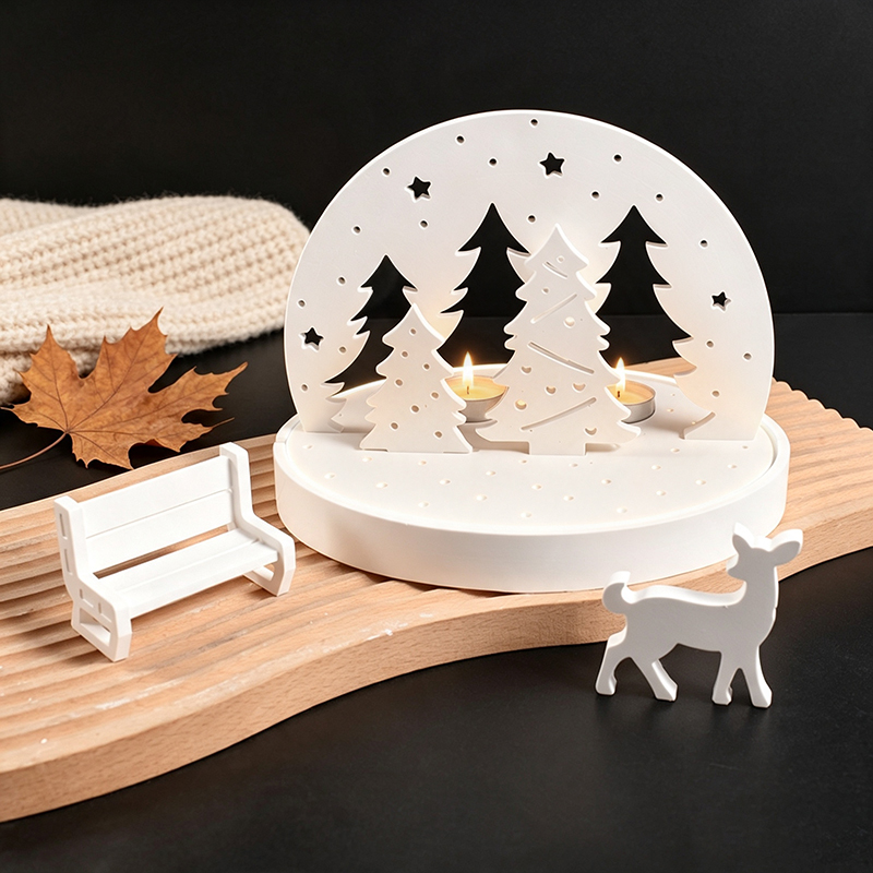 Christmas Elk Tealight Candle  - огляд і ціна Candle Making Kits