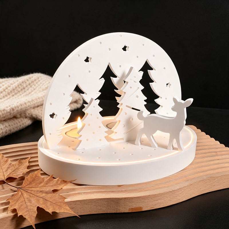 Christmas Elk Tealight Candle  - огляд і ціна Candle Making Kits