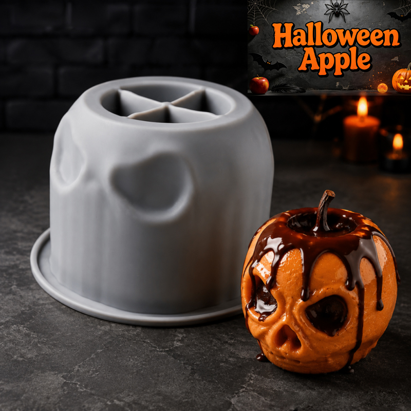 Halloween skull apple silicone - огляд і ціна Candle Making Jug