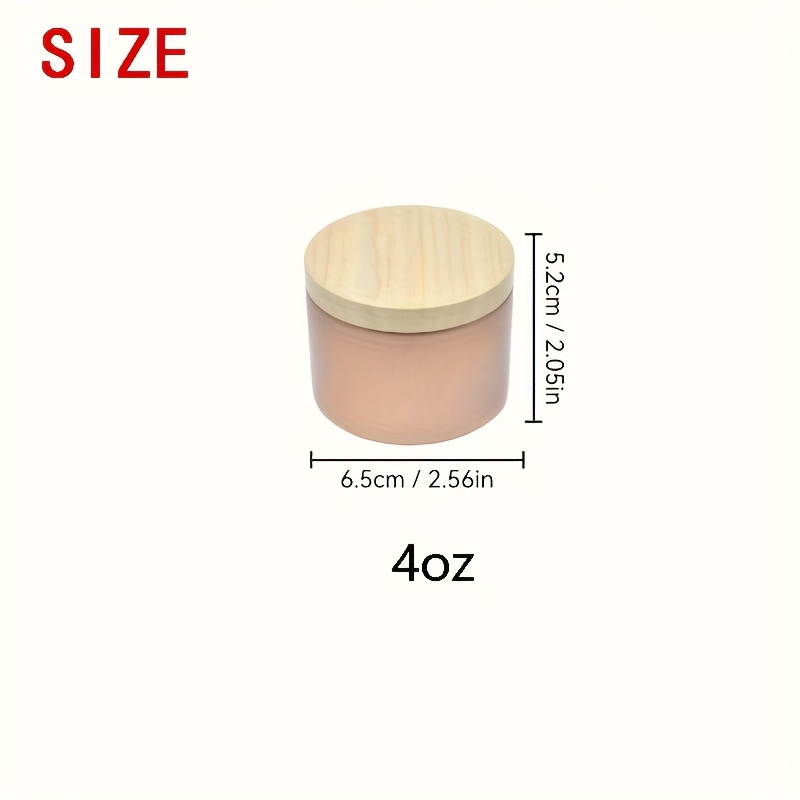 45pcs Rose Golden Metal Candle - огляд і ціна Candle Making Jars With Lids
