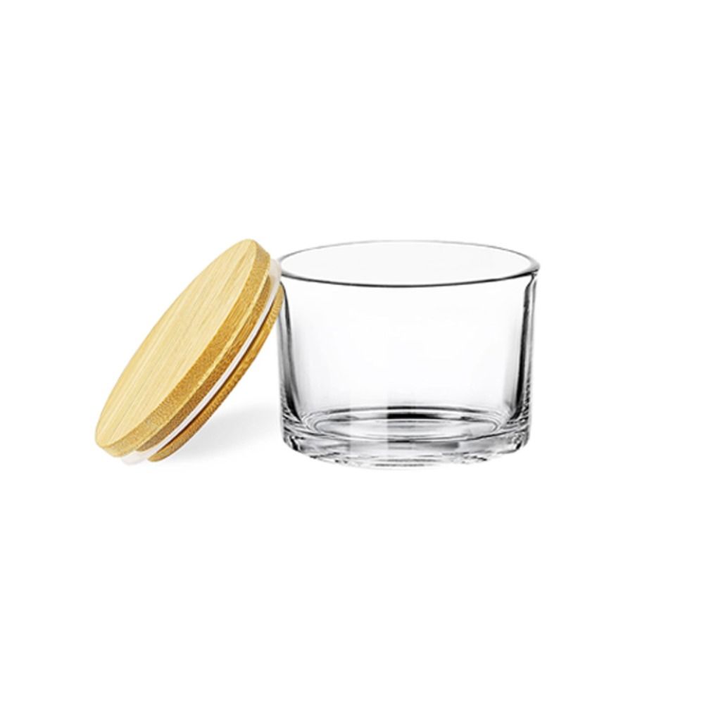 Clear Glass Candle Jars Small  - огляд і ціна Candle Making Jars With Lids