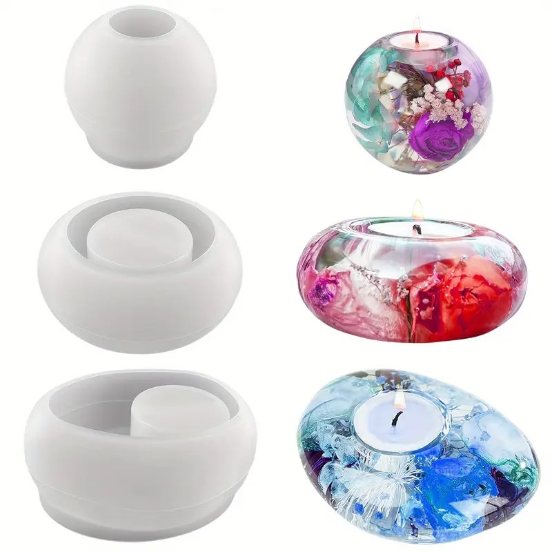 Tealight Candle Holder Resin S - огляд і ціна Candle Making Jug