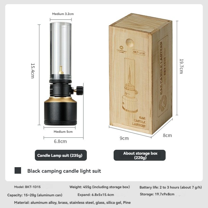 CAMPINGMOON Atmosphere Candle  - огляд і ціна Candle Making Jug