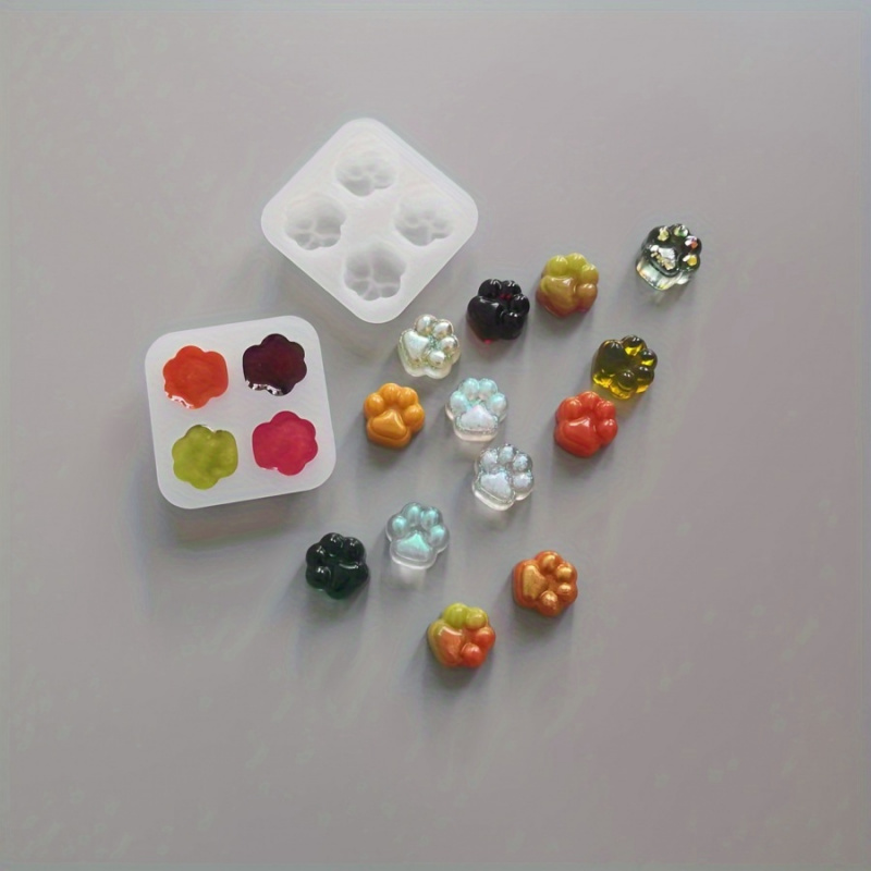 1Cat Paw Pattern Silicone Mold - огляд і ціна Candle Making Kits