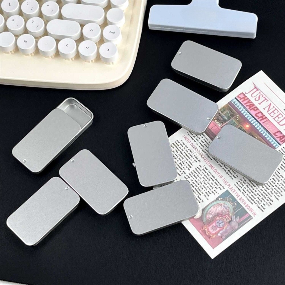 Multi Size Sliding Lid Tin Box - огляд і ціна Tin Container Lid