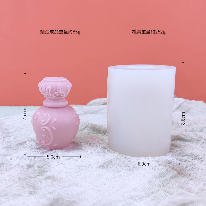 3D retro perfume bottle aromat - огляд і ціна Candle Making And Perfume